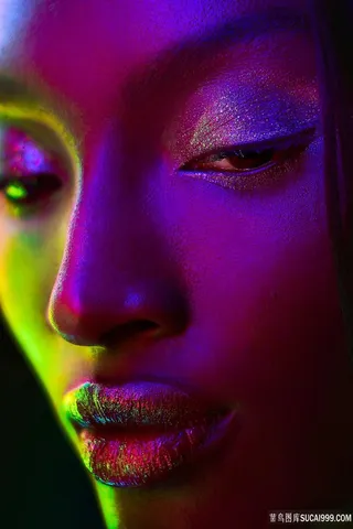 时尚美女模特美容