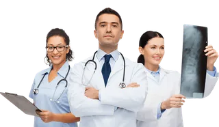 医生团体人物素材