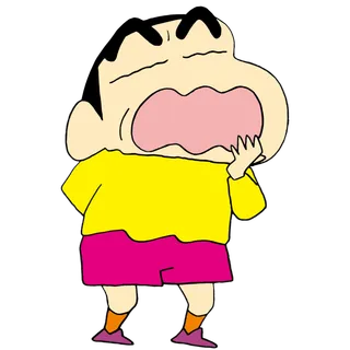 蜡笔小新可爱人物免扣素材