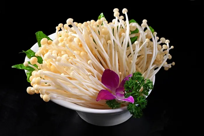 蘑菇香菇金针菇杂菇菌类美食素菜