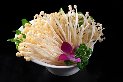 蘑菇香菇金针菇杂菇菌类美食素菜