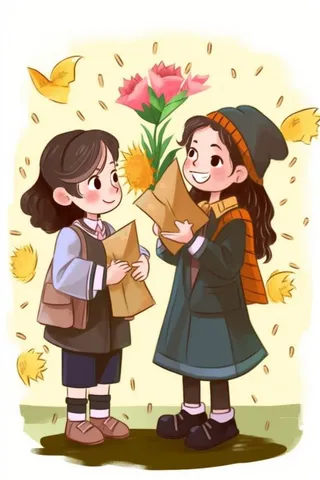 毕业学生穿着学士服花海报素材背景