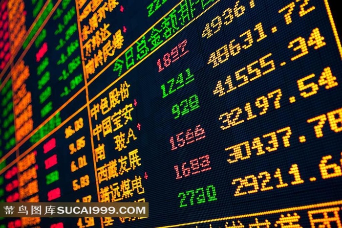 股票走势图液晶屏幕