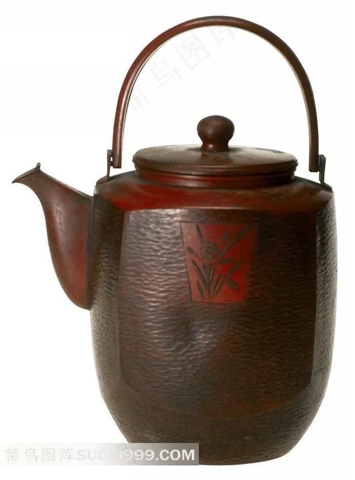 复古老式茶壶高清素材