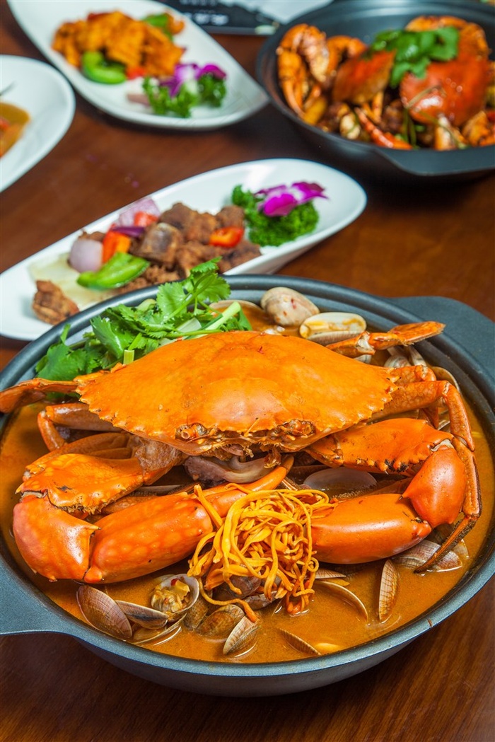 螃蟹大餐图片