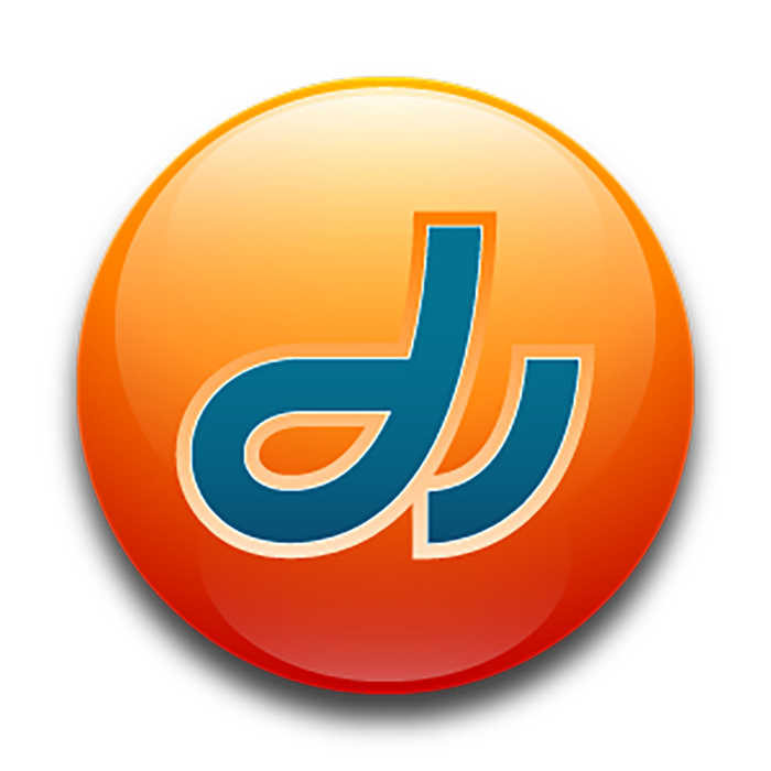 蓝色大疆图标