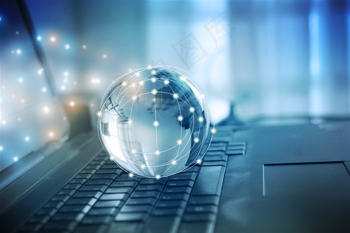 水晶质感地球高清图