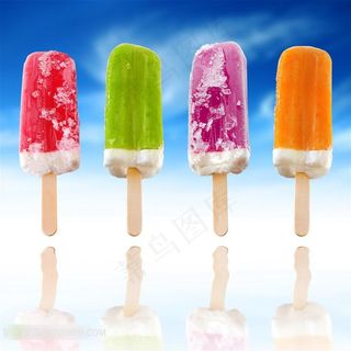 夏天冰棒图片