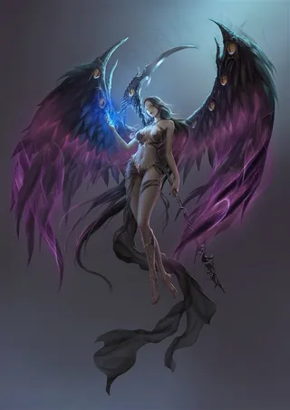 CG人物角色之复仇女神