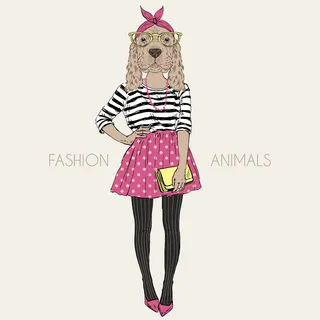 拟人动物 卡通头像