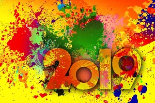 2019新年海报设计图片