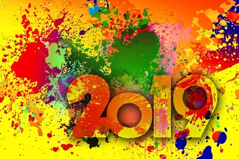 2019新年海报设计图片 2019新年海报设计图片