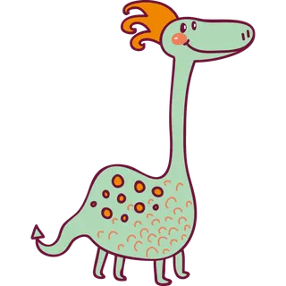 卡通恐龙生日宝宝宴派对素材恐龙派对免扣素材