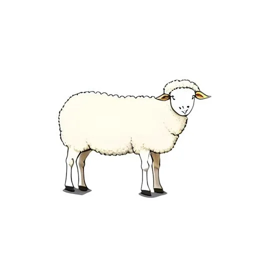 羊动物免抠(2048x2048)
