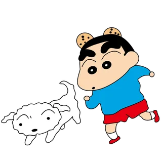 蜡笔小新可爱人物免扣素材