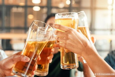 干杯碰杯图片