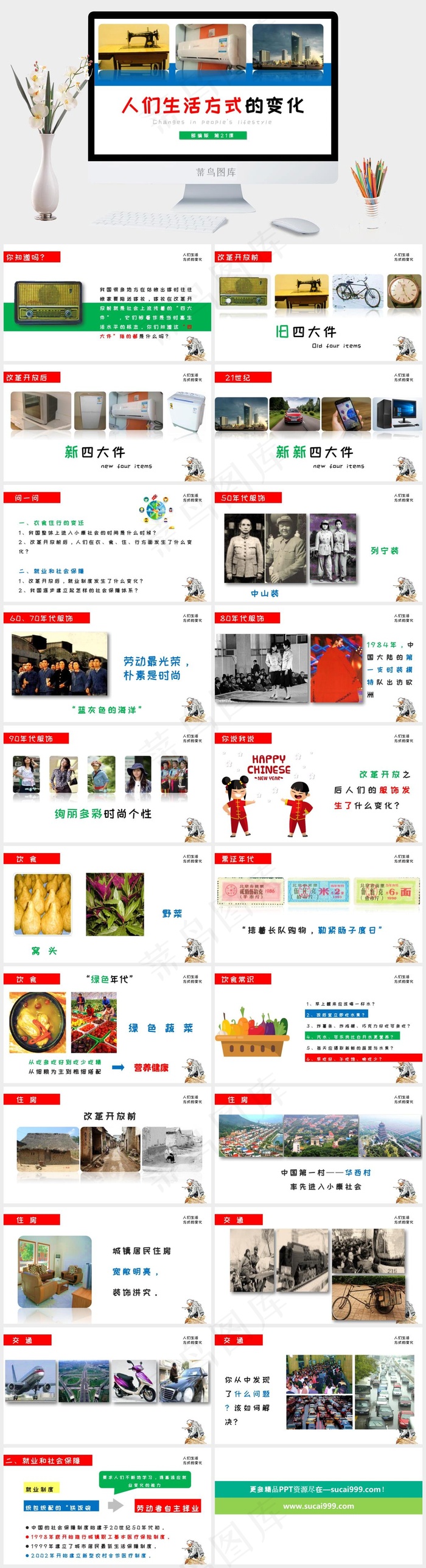 近代史历史PPT模板ppt模版