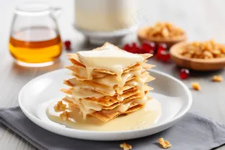 下午茶饼干曲奇甜点摄影图