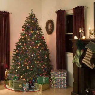 圣诞树的装饰图片下载