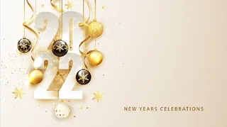 设计新年年货背景