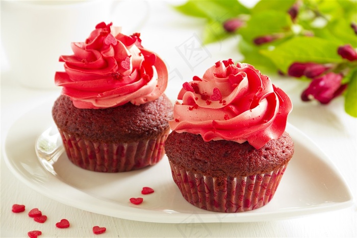 美味的蛋糕甜食大图