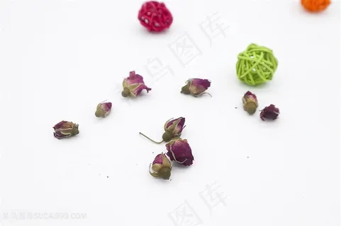 玫瑰花干与藤球 玫瑰花干与藤球