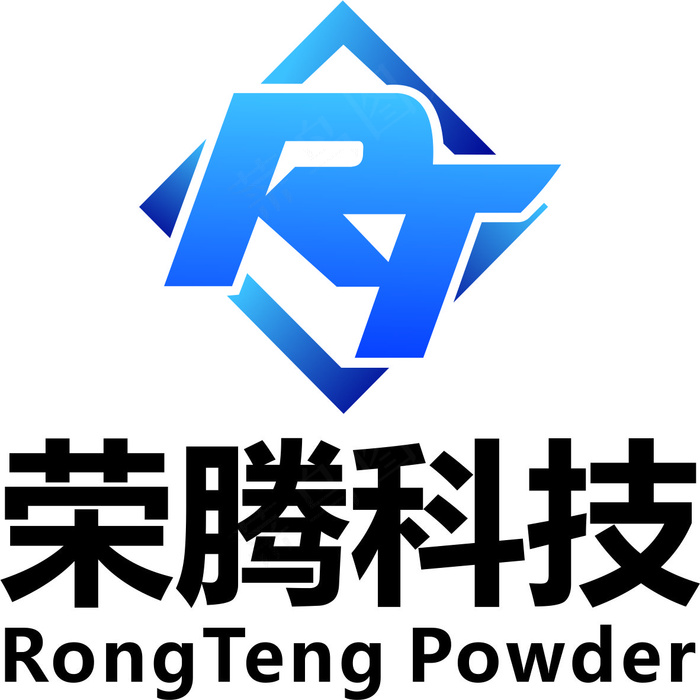 荣腾科技logocdr矢量模版下载