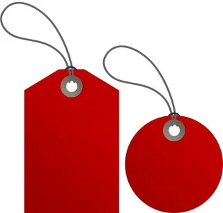 价格标签 PNG免抠