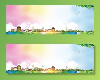 宣传栏展板背景