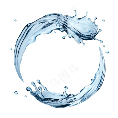 洒出来的水珠高清图