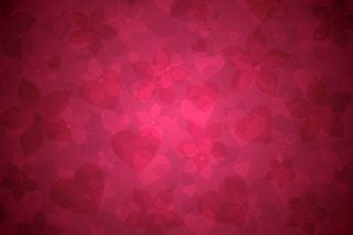 心形底纹红色背景图片