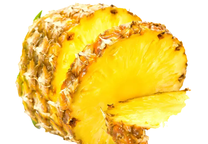 菠萝 (2)水果超市商品白底图免抠实物摄影png格式图片透明底