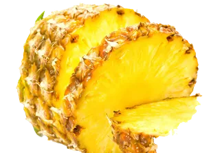 菠萝 (2)水果超市商品白底图免抠实物摄影png格式图片透明底