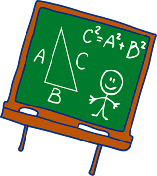 卡通小黑板 免抠图