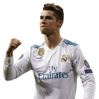 足球运动员踢球射门免抠