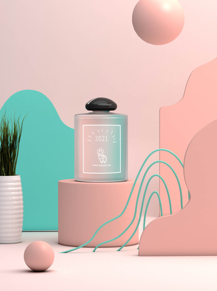 包装智能贴图样机VI效果PSD素材