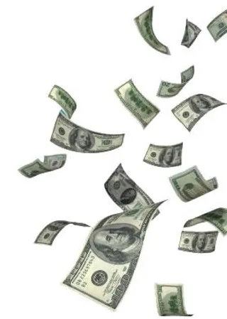 掉落的钱 PNG免抠