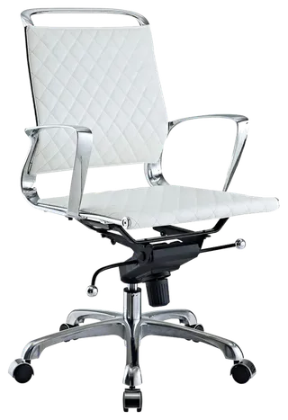 椅子白色布艺金属