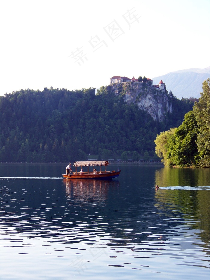 美丽布莱德湖图片