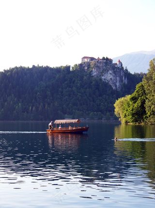 美丽布莱德湖图片