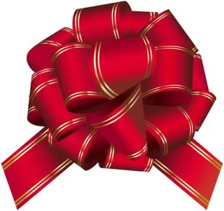 红丝带蝴蝶结 PNG免抠