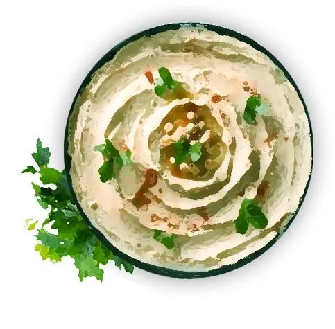 鹰嘴豆泥 PNG免抠(483x475)