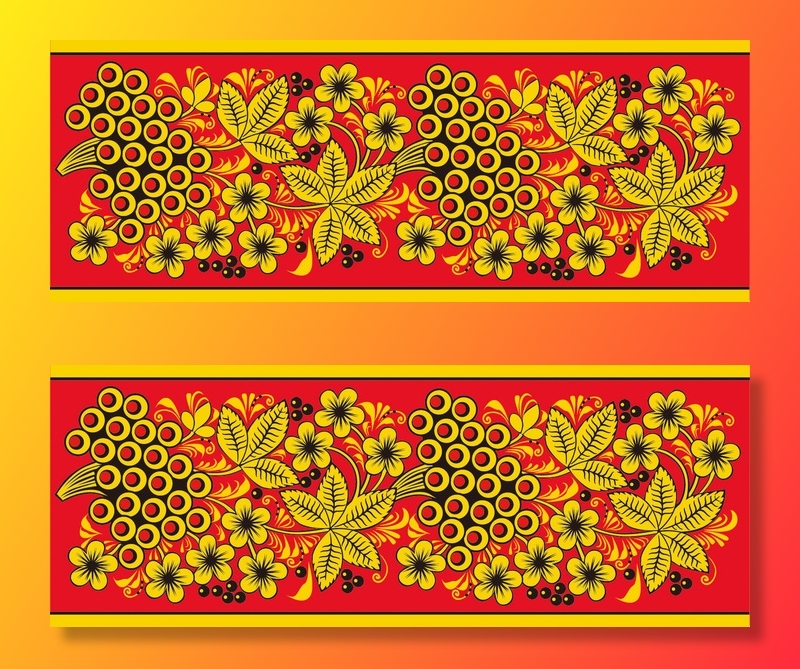 中式传统花朵纹样