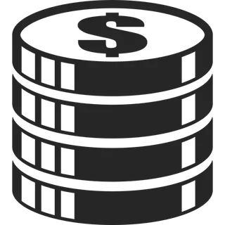 立体金币装饰元素