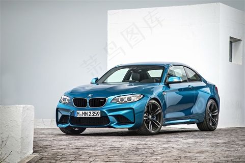 宝马蓝色跑车