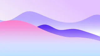 极简剪纸波浪弥散光渐变背景图设计素材