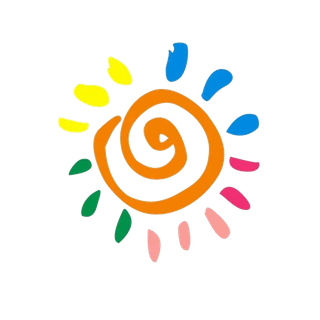 卡通太阳涂鸦图案