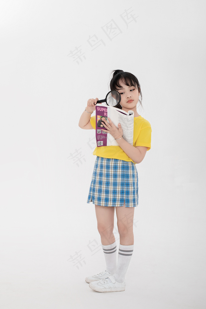 清新唯美可爱的女孩摄影图片