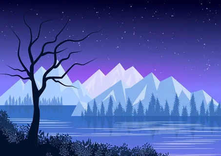 冬天白雪背景风景 冬天白雪背景风景