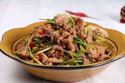 生炒黄牛肉